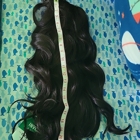 Dark brown front lace wig - Picture 5 of 6